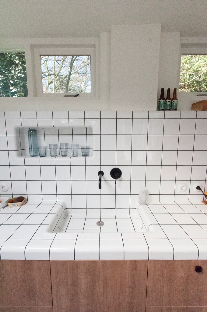 Tile & oak · NoDa